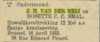 "Familiebericht". "Leeuwarder courant". Leeuwarden, 18-04-1933